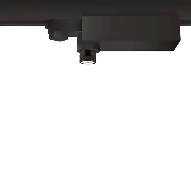 Spazio Emerspot Black 4-Wire Emergency Track Light With Backup Power 1