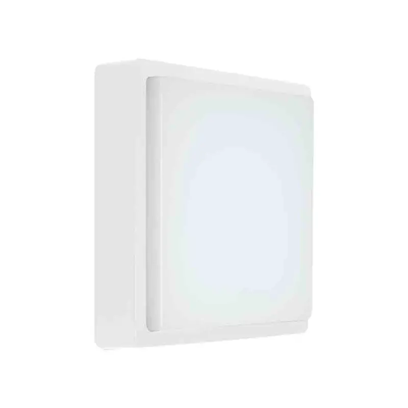 Spazio Kwele White Plastic Led Exterior Bulkhead Light 2