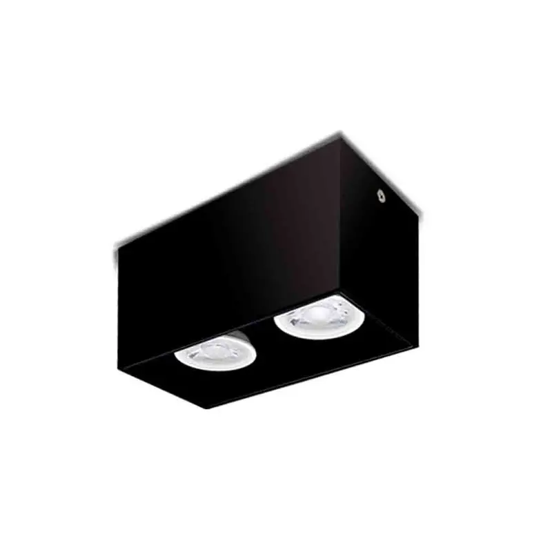 Spazio Lone 2 Rectangular Surface Gu10 Downlight – 160X80Mm 1