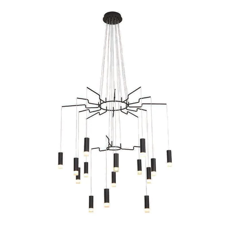 Spazio Marionette Low-Wattage Aluminium Pendant – 6W, Sand Black 1