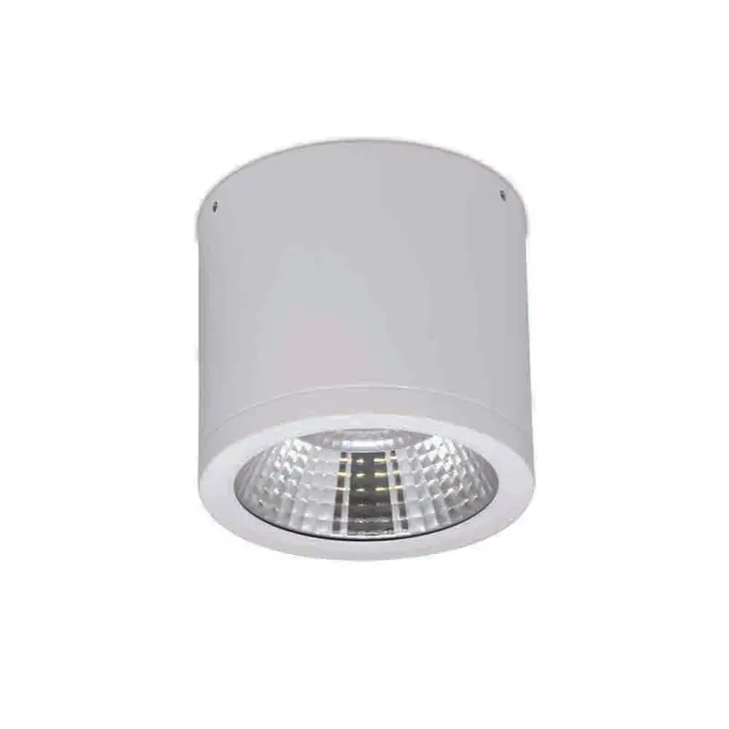 Spazio Portico Slim 25W Surface-Mount Led Downlight – 3030Lm, 24° Beam, White Housing 1
