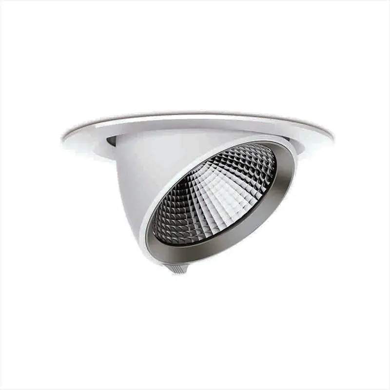 Spazio Radius 45W High-Power Surface Led Downlight – 120Lm/W Efficiency, White Housing 1