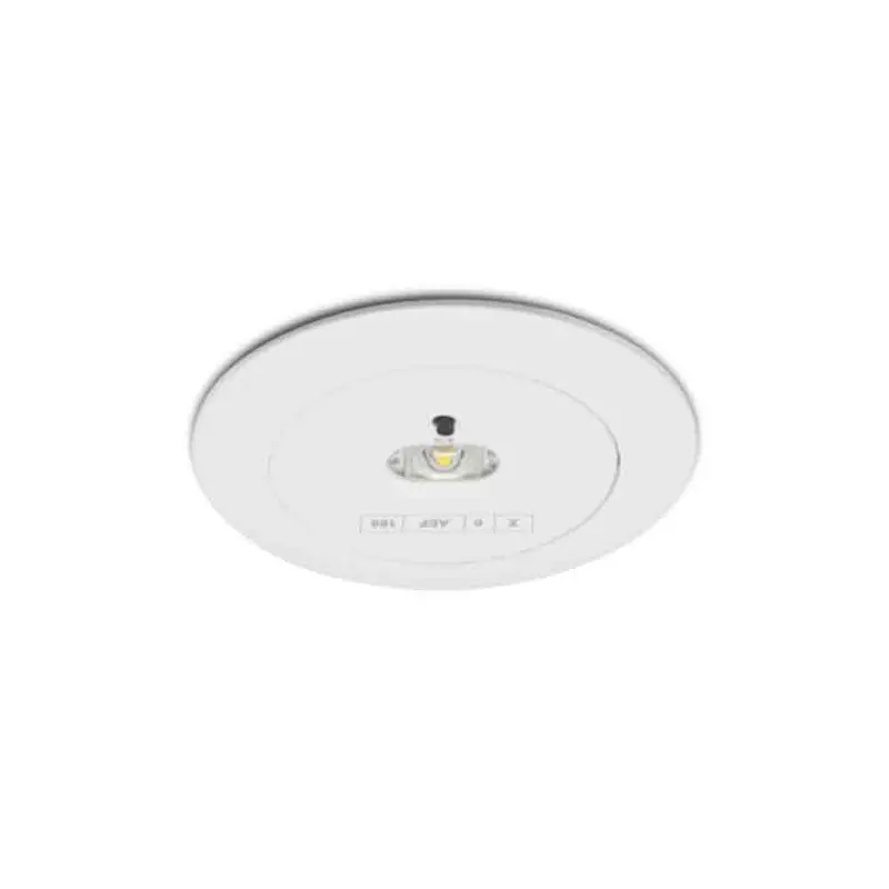 Spazio Recessed Emergency Led Light – White 1