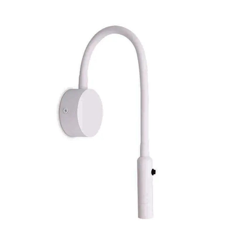 Spazio Sheraton Adjustable Bedside Reading Light – Flexible Arm Design 1