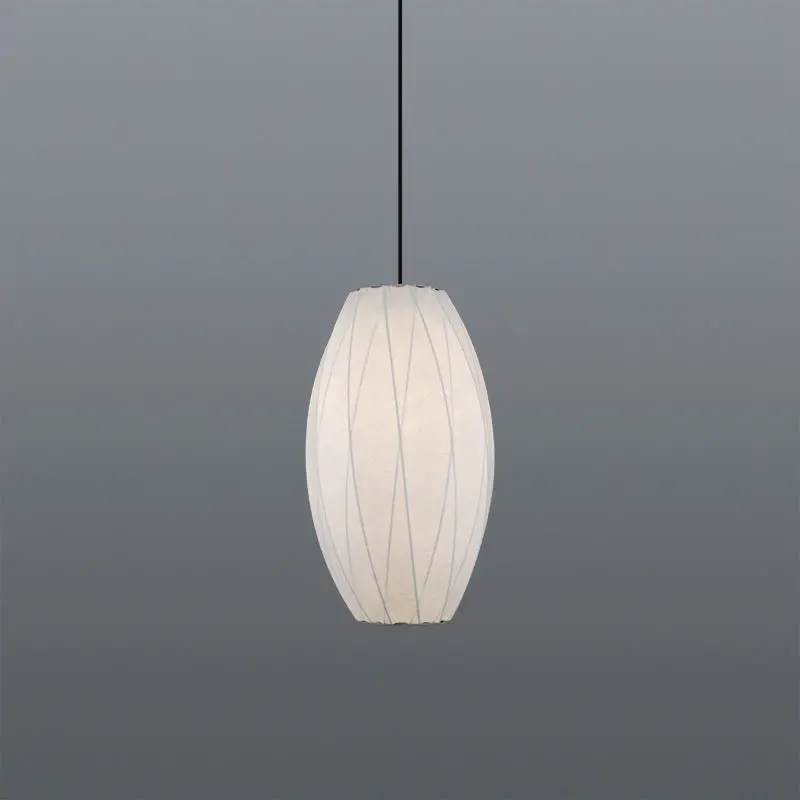 Spazio Silk 2 Pearl-Finish Pendant Lamp – 60W 1