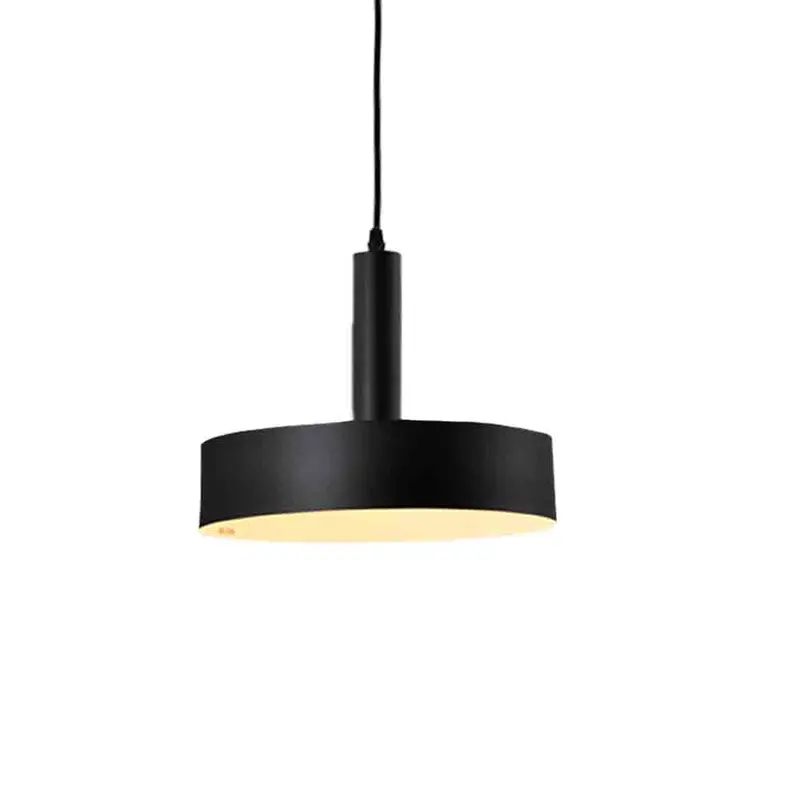 Spazio Sombre Metal Pendant Light – 60W Classic Exterior Design 1