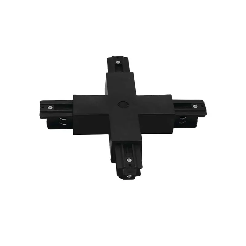 Spazio Square 4-Wire X-Joint Track Fitting 1