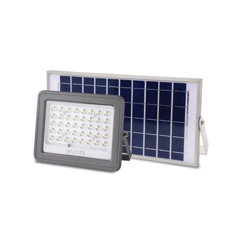 Spazio Sunwave 6W Solar-Powered Outdoor Floodlight 1
