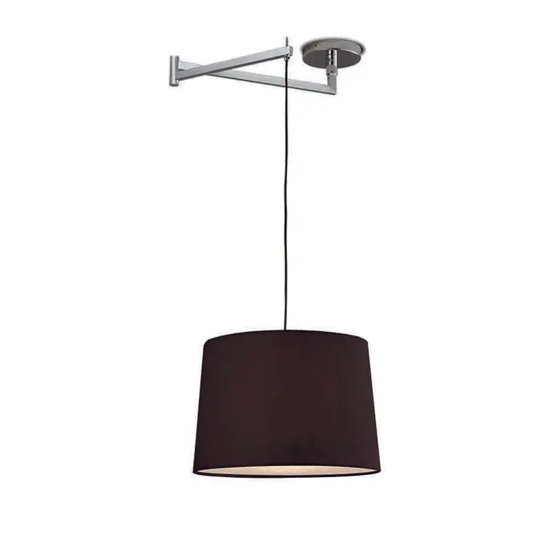 Spazio Swing Adjustable Black Metal Pendant – 60W 1