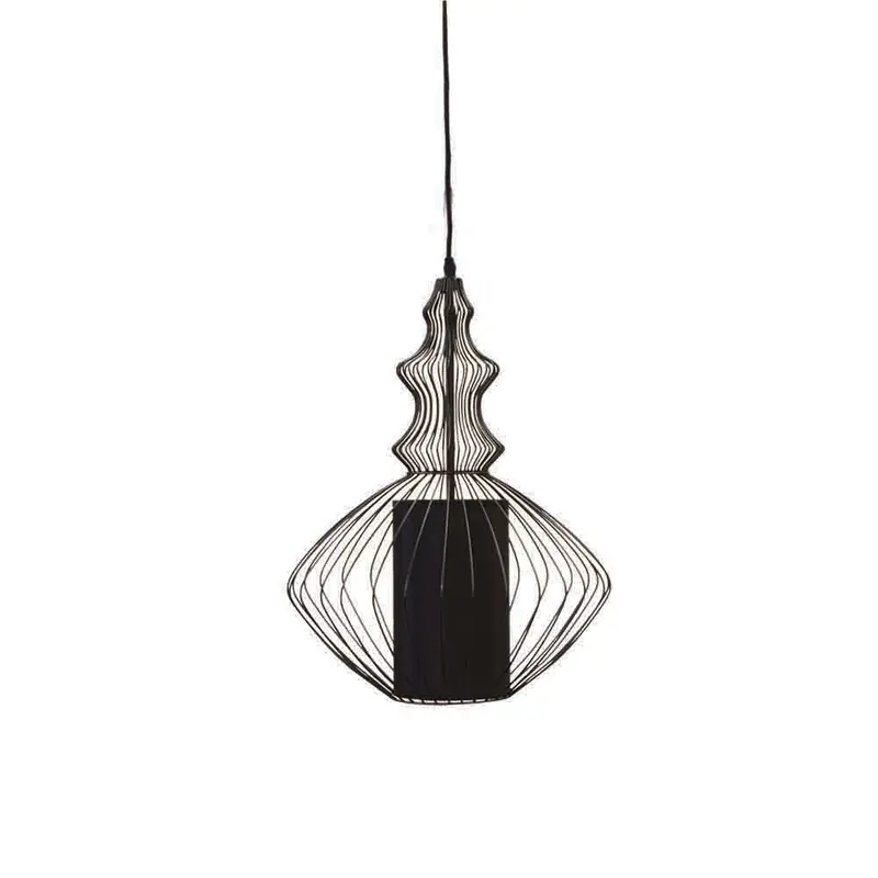 Spazio Tokyo 2-Light Black Pendant 1