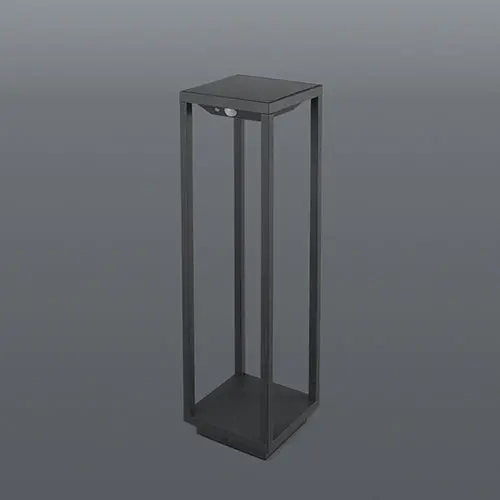 Spazio Vertigo Solar 2.2W 255Lm Warm-White Bollard 1