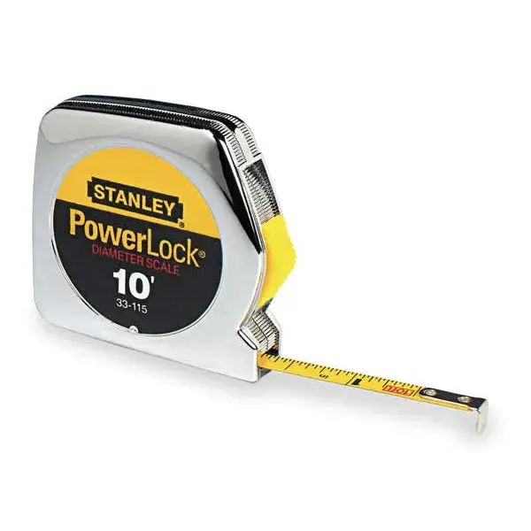 Stanley Powerlock 10-Foot Pocket Tape Measure With Diameter Scale 1