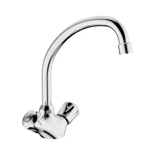 Stella Single-Hole Swivel Kitchen Faucet By Cobra 1