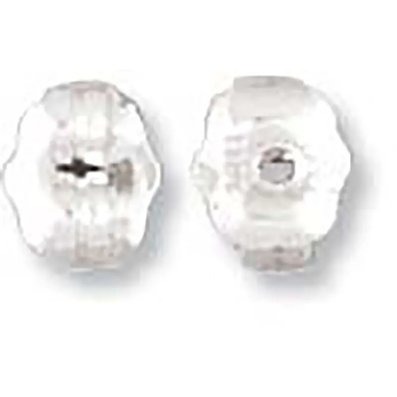 Sterling Silver 5Mm Earring Backs – Secure Butterfly Clutch Style 1