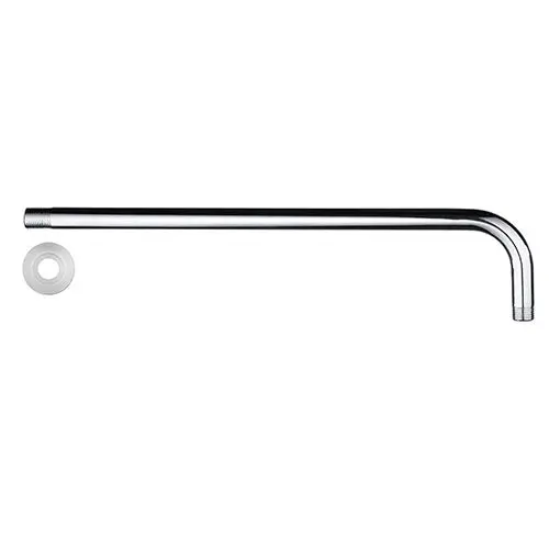 Stunning Bathrooms Polished Stainless Steel Straight Shower Arm – Silver Finish 1