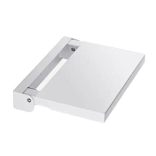 Stunning Bathrooms White Powder-Coated Steel Foldable Shower Seat 1