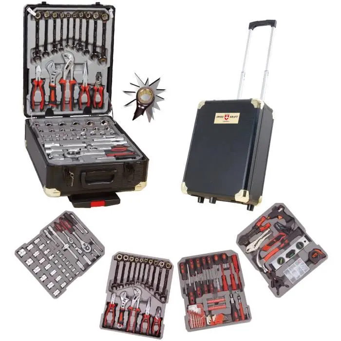 Swiss Kraft Sk-386 386-Piece Professional Tool Kit 1