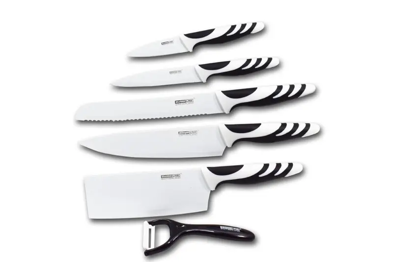Swiss Line Sw-Col5H 5-Piece Non-Stick Chef’S Knife Set 1