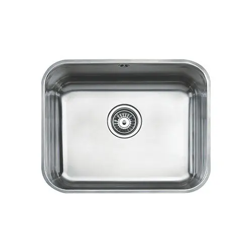 Teka Be 50.40 Plus Large Stainless Steel Undermount Single Bowl Sink 1