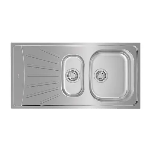 Teka Starbright Inset Sink With Tidy Drain – Single Bowl, Stainless Steel 1