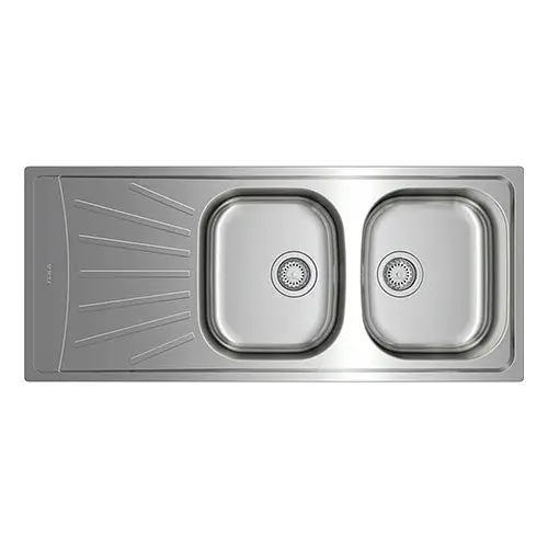 Teka Starbright Stainless Steel Double-Bowl Inset Sink 1