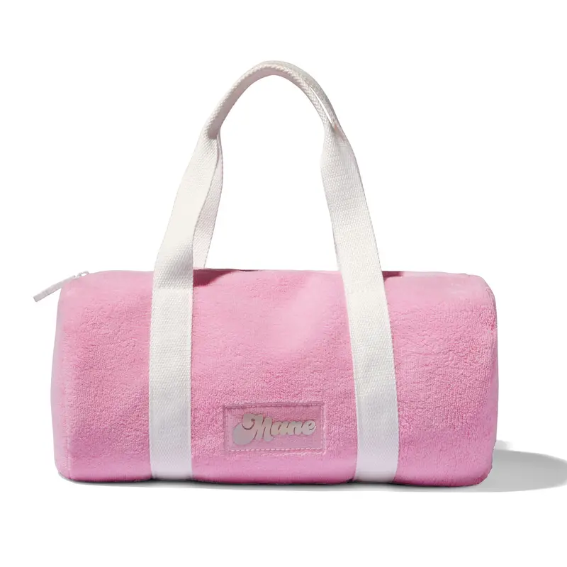 Terry Mini Duffel Bag – Compact, Terry-Cloth Travel Tote 1