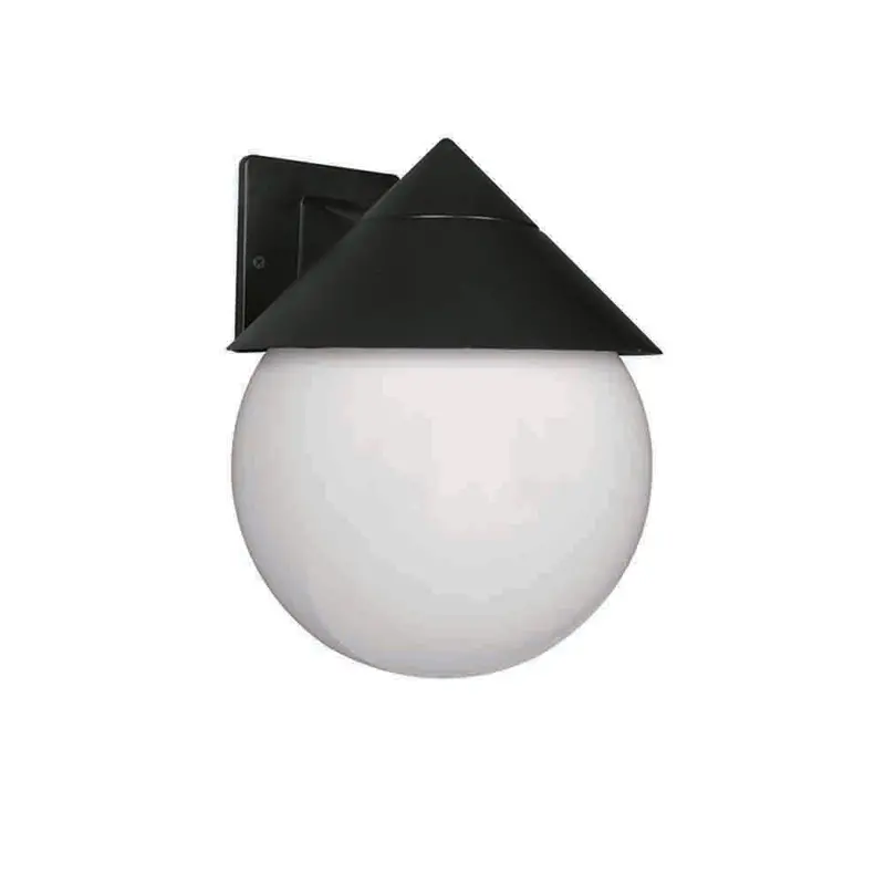 Tophat Architectural Wall Light – 40W, Bold Black Silhouette 1