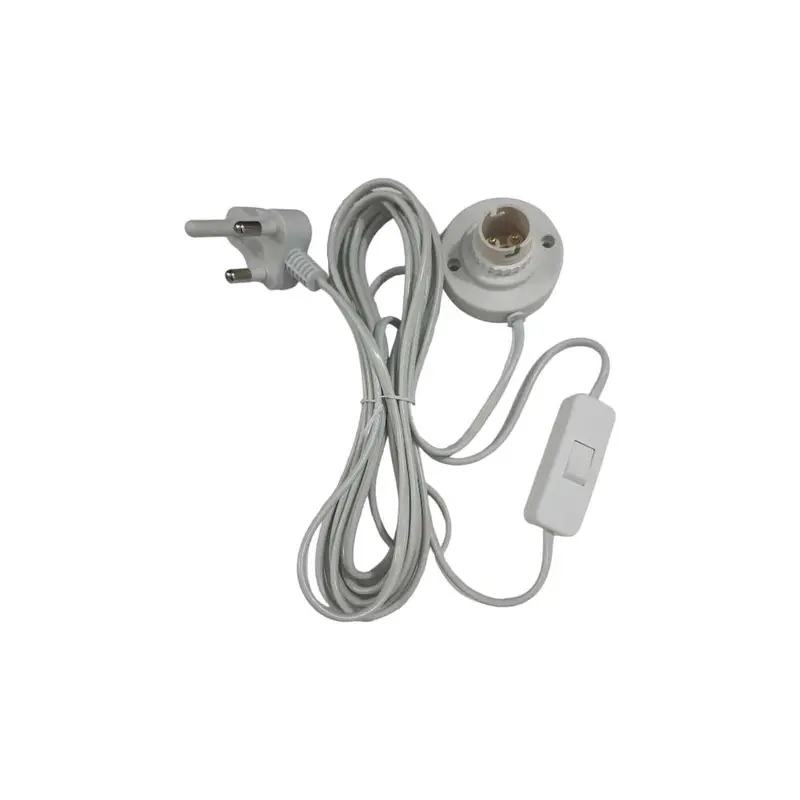 Tradeprice 3-Metre Cordset With 5A Plug – Black Pvc Sheathing 1