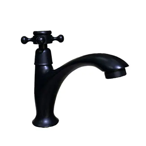 Trendy Taps Deck-Mounted Pillar Tap Set – Modern Single Lever 3