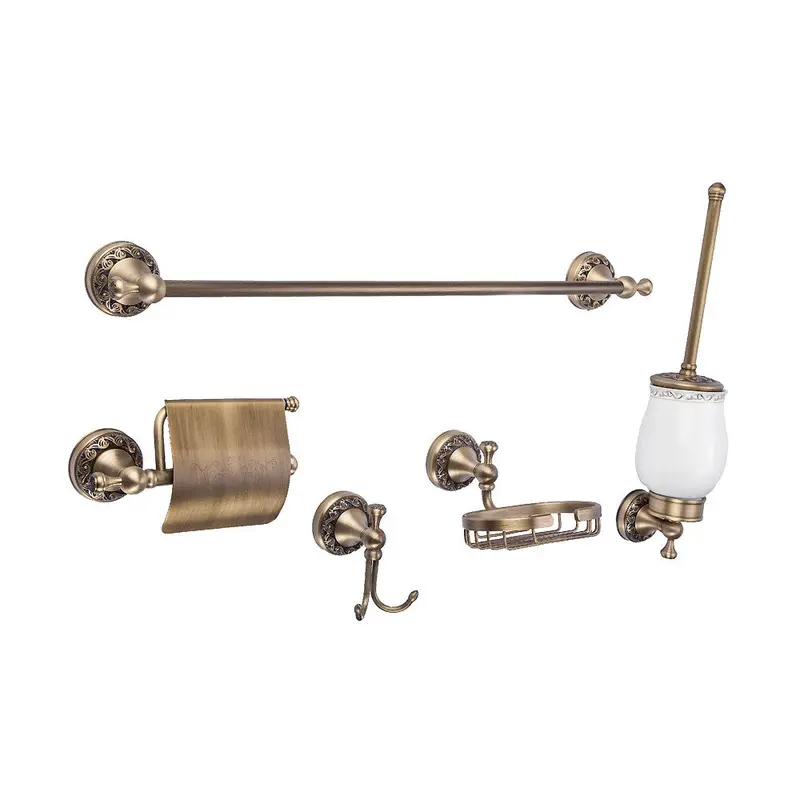 Trendy Taps Florale 5-Piece Bathroom Accessory Collection 1