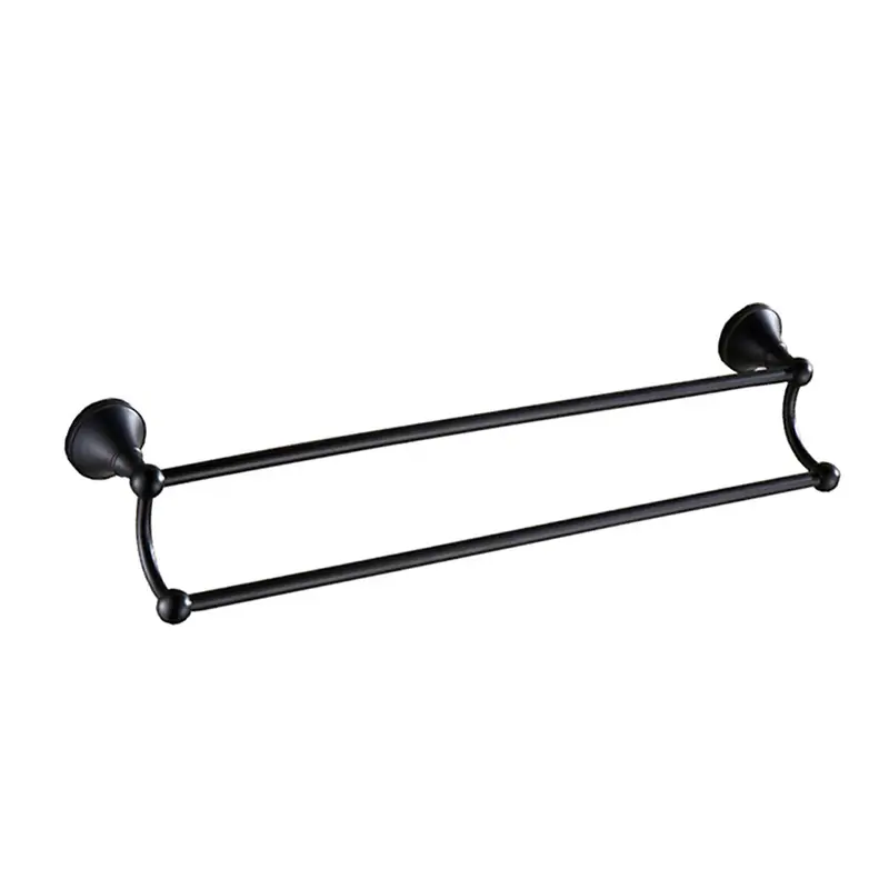 Trendy Taps Sombre Dual Towel Rail – Space-Saving Design 1
