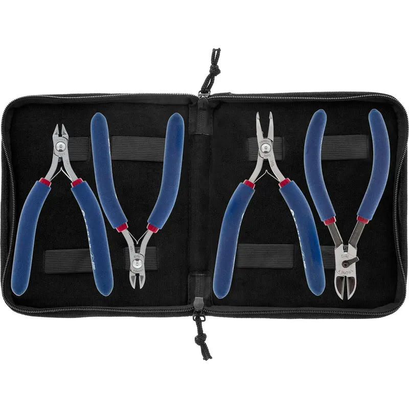 Tronex Ergonomic Long-Handle Precision Cutter Set In Protective Case 1