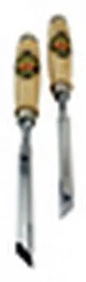 Two Cherries Skewed Bevel-Edged Chisels – 1/2" (12 Mm) Pair 1