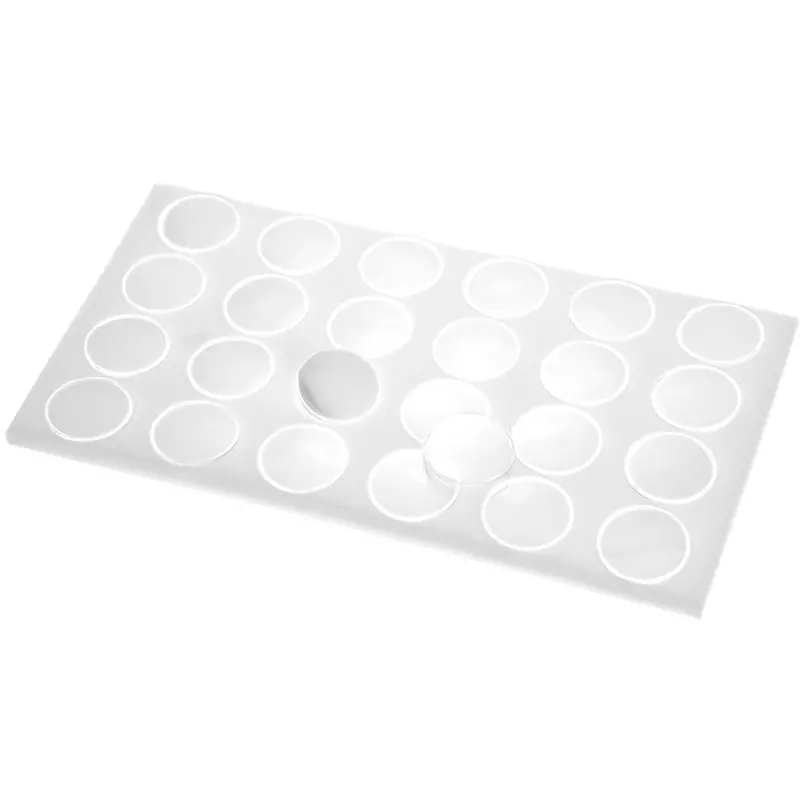 White Foam Gem Holder Tray – Round 44Mm Cavities, 24-Compartment, 14" X 7.5" 1