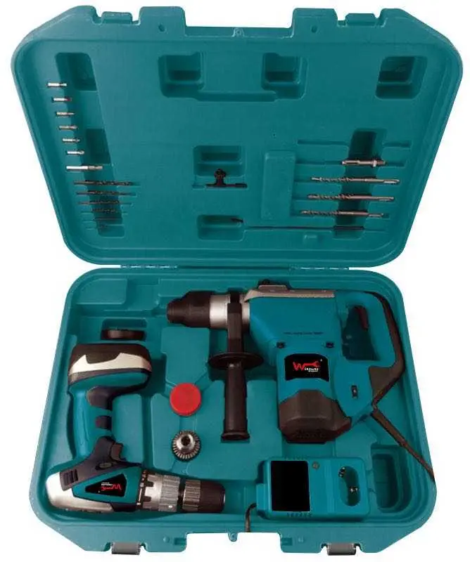 Würzburg Germany W-1200 2-In-1 Cordless Drill & Impact Driver Combo 1