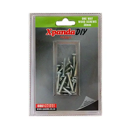 Xpanda One-Way Tamper-Resistant Security Screws For Wooden Frames 1