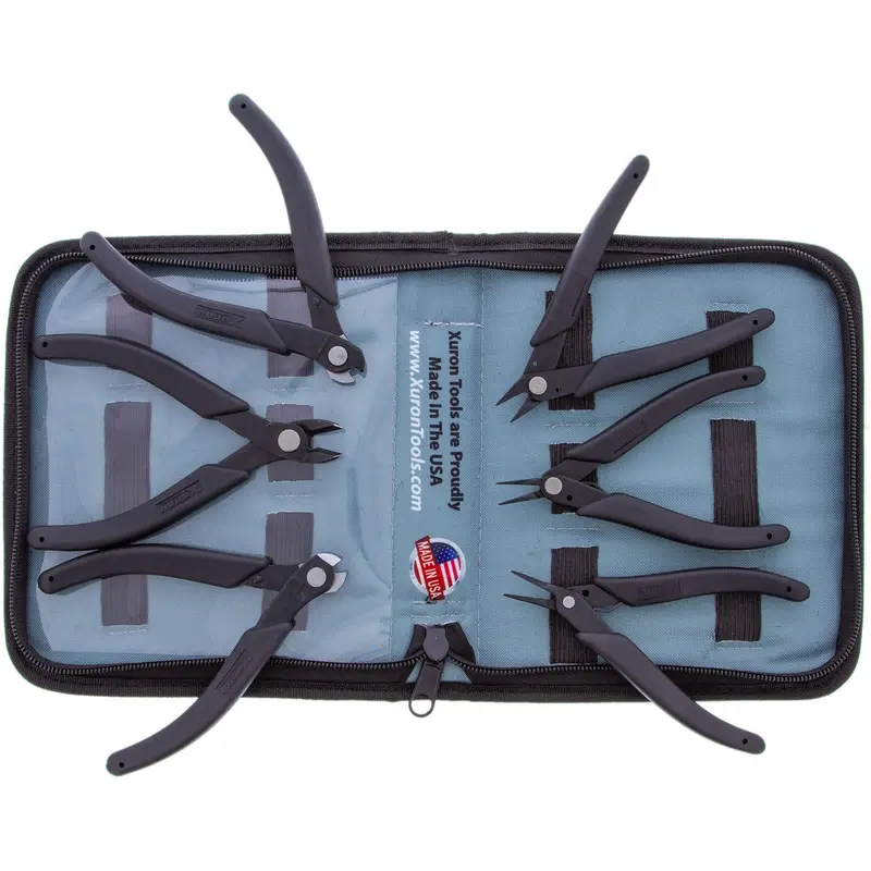 Xuron 6-Piece Professional Permanent Jewelry Tool Set With Storage Case 1