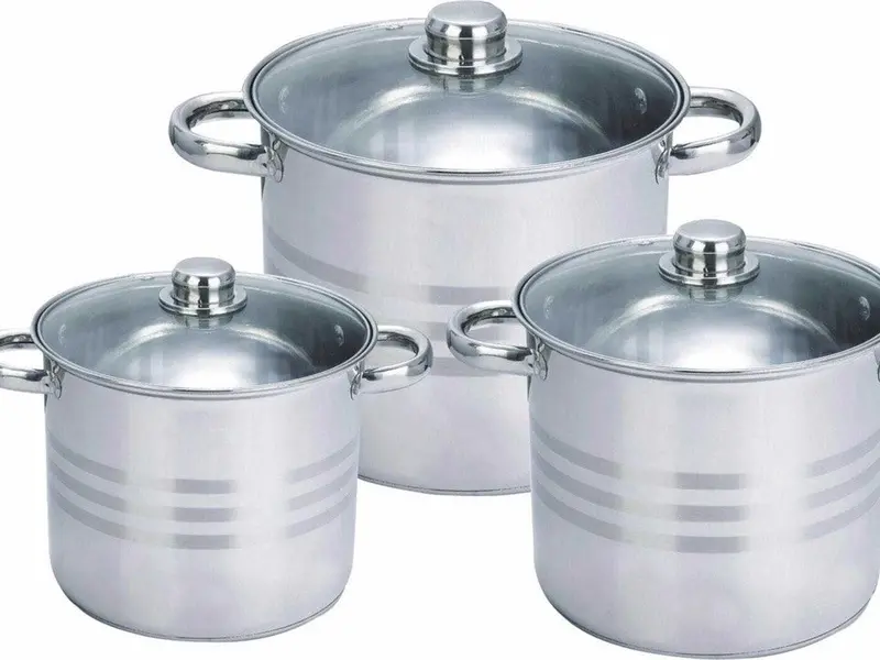 Zanotti Zn-Sps1 6-Piece Stainless Steel Cookware Set 1