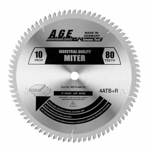 Age Md12-726Tb 12-Inch 72-Tooth Crosscut Saw Blade For Fine-Finish Woodworking 1
