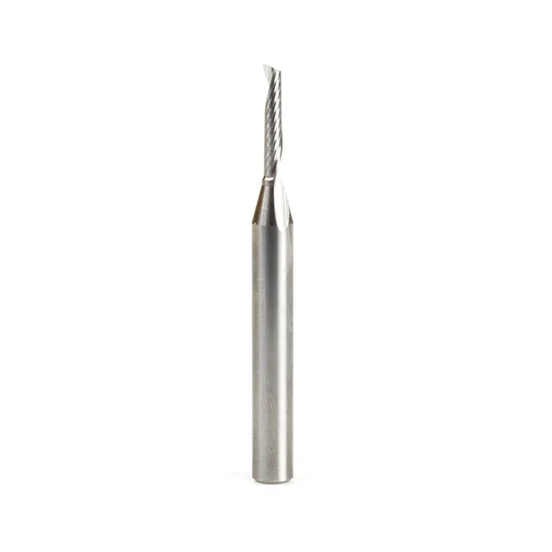 Amana Tool 51482 Cnc Spiral Router Bit – 1/8" Cutting Diameter, 1/4" Shank, 2-1/2" Overall Length 1