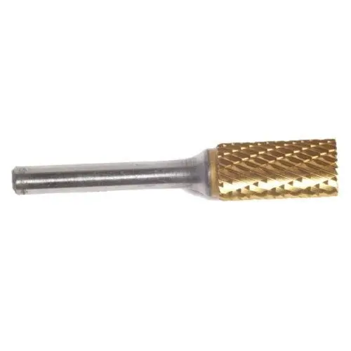 Champion Sa7 Titanium-Coated Carbide Cylinder Bur For Precision Rotary Tooling 1