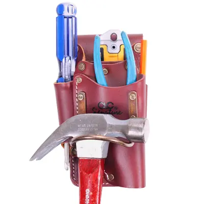 Clc 21465 Heavy-Duty Leather Hammer And Tool Holder Belt Pouch 1