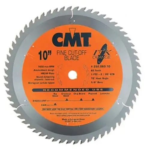 Cmt 252.096.14 Industrial Cut-Off Saw Blade – 14-Inch, 96 Teeth, 1-Inch Arbor 1