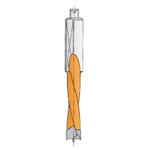 Cmt 311.111.11 Two-Flute Dowel Drill Bit – 7/16-Inch Diameter 1