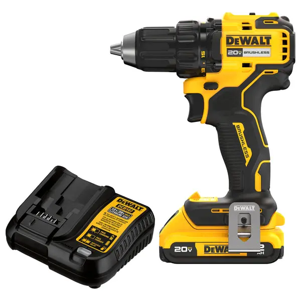 Dewalt Dcd793D1 20V Max Xr Brushless Drill/Driver Kit – 1/2" Chuck, Compact Performance 1