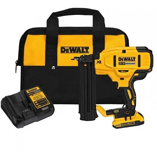 Dewalt Dcn681D1 20V Max Cordless 18-Gauge Stapler Kit With Battery And Charger 1