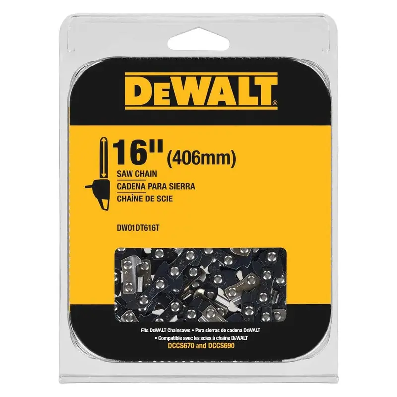 Dewalt Dwo1Dt616T 16-Inch Chainsaw Replacement Chain 1