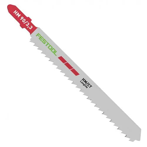 Festool Hm Jigsaw Blades – 90 Mm × 3.3 Mm For Laminate Cutting (204269) 1