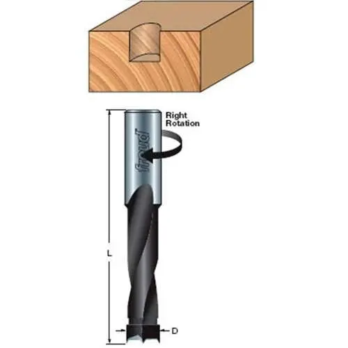 Freud Brad Point Drill Bit — 16Mm Diameter, Precision Wood Boring 1
