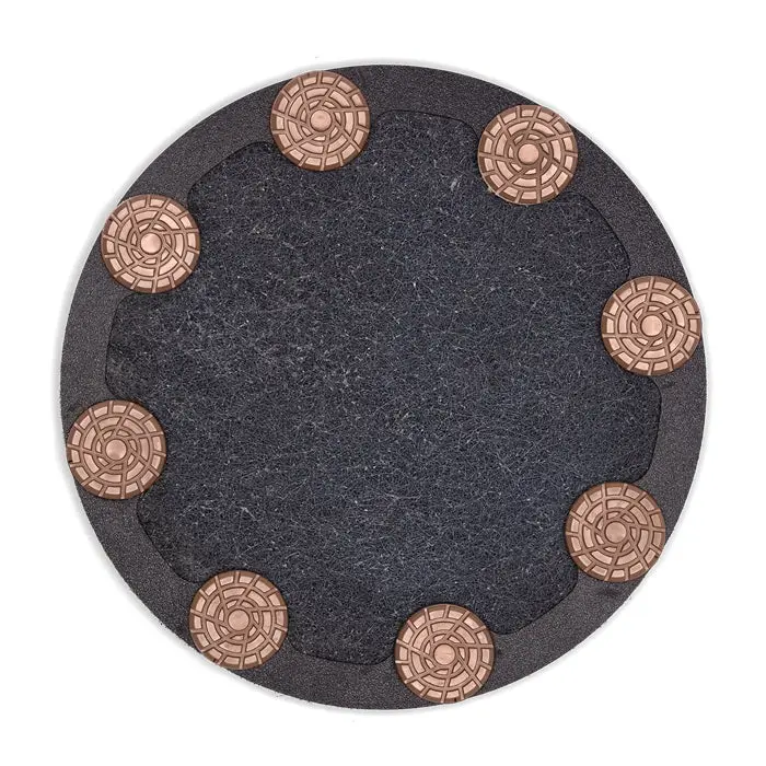 Husqvarna 14" Resin-Bond Polishing Pads – 3000 Grit For Fine Surface Finishing 1